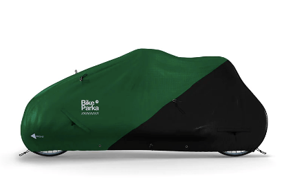 Bike parka / protective tarpaulin