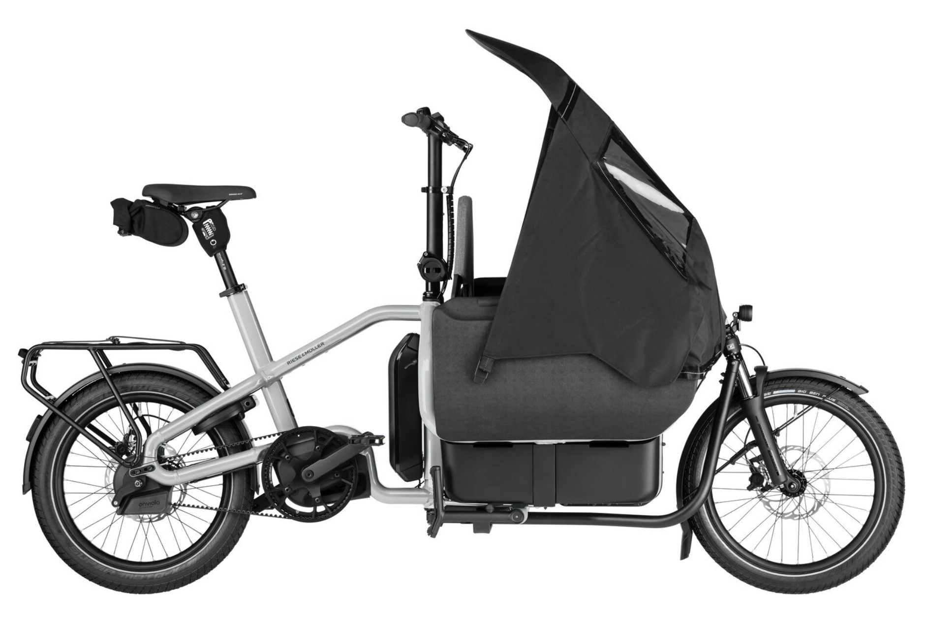 Riese Müller Carrie: 1-2 Kids – MORE Cargobike