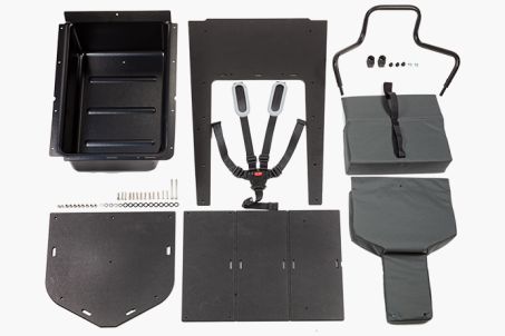 Riese & Müller Single front seat with Load 75 footwell