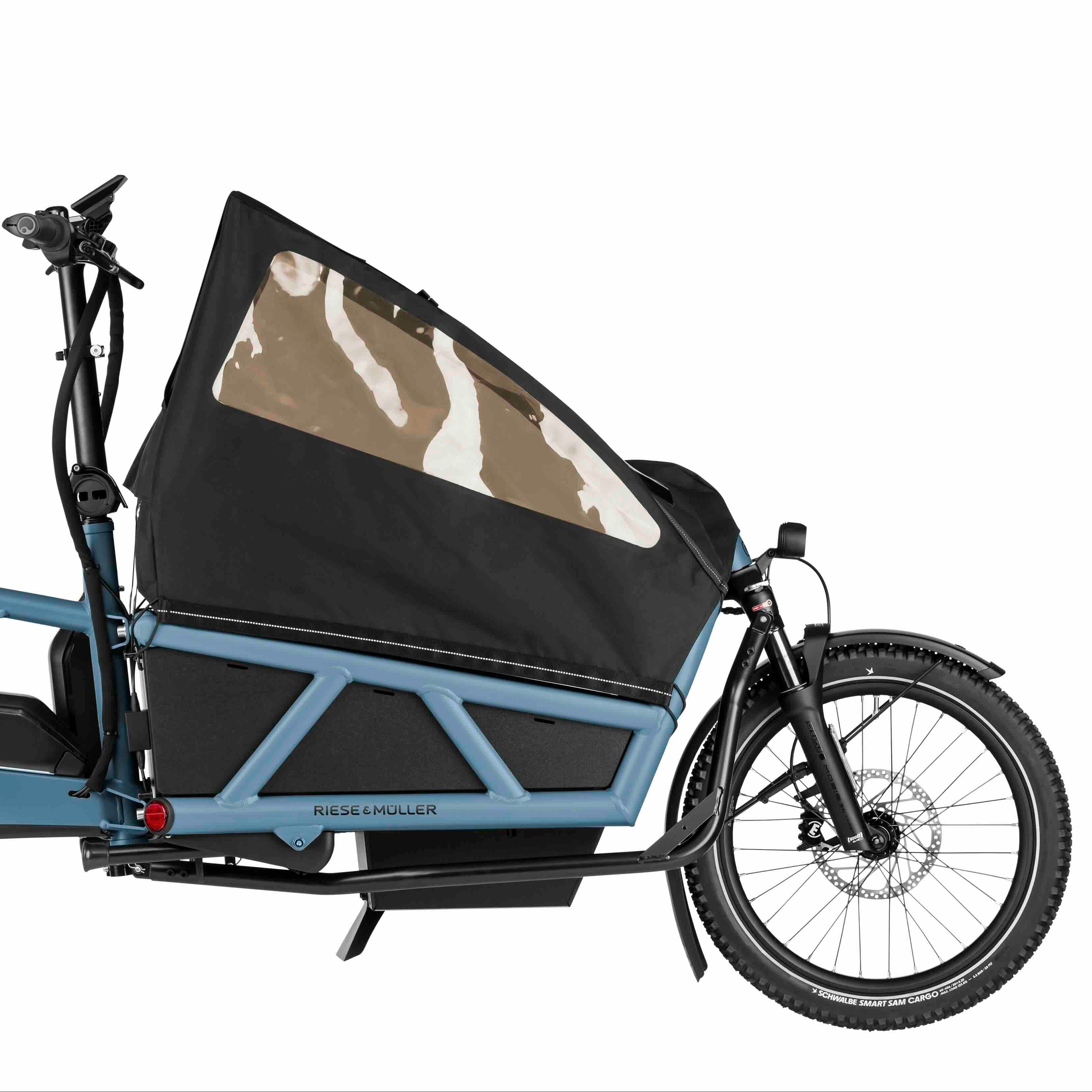 Riese & Müller children's canopy / rain cover Load 60 – MORE Cargobike