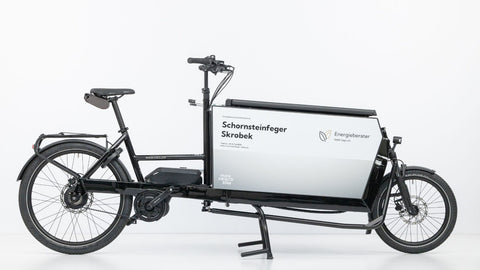 db schenker lastenfahrrad Das Schornsteinfeger Lastenrad von Riese & Müller x MORE Cargobike