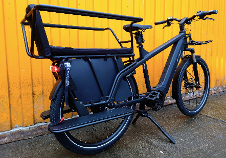 Riese Müller sideloader footrest Multicharger – MORE Cargobike