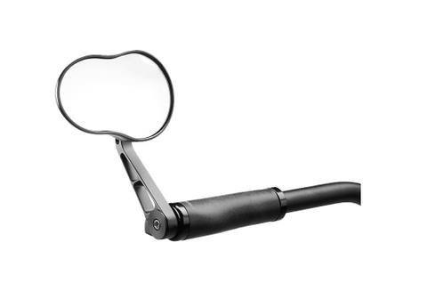 Bicycle mirror for left/right mounting